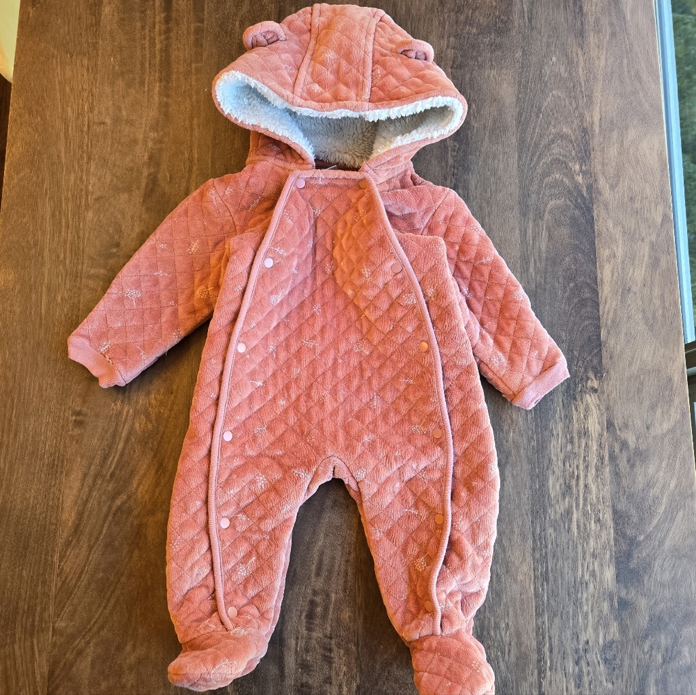 Nordstrom Pink Quilted Kids Jacket